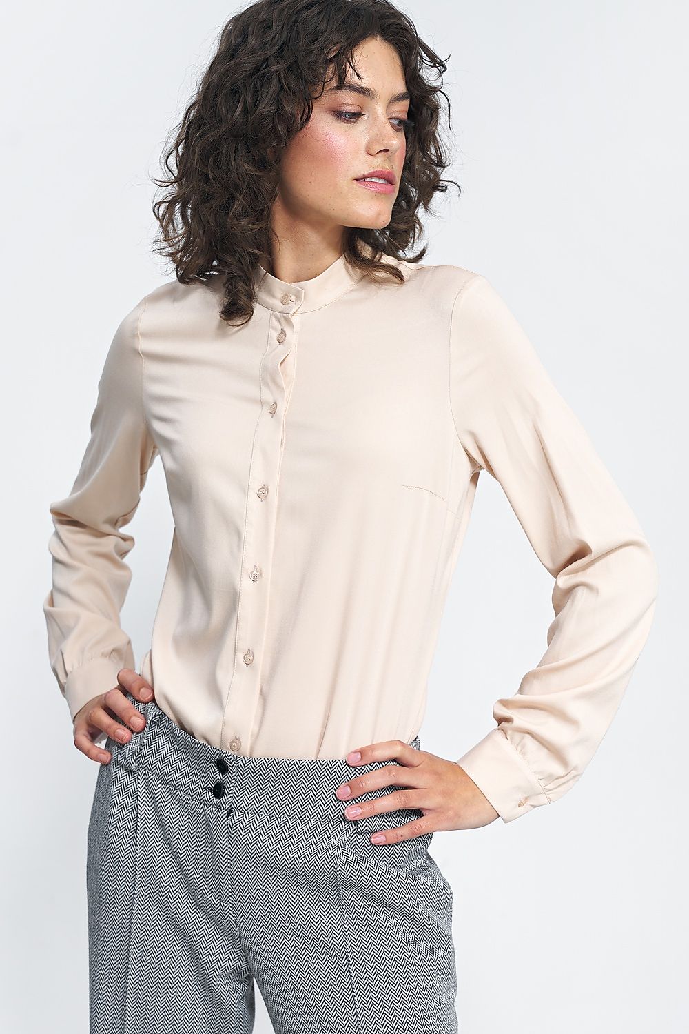  Camicia a manica lunga  model 184614 Nife 
